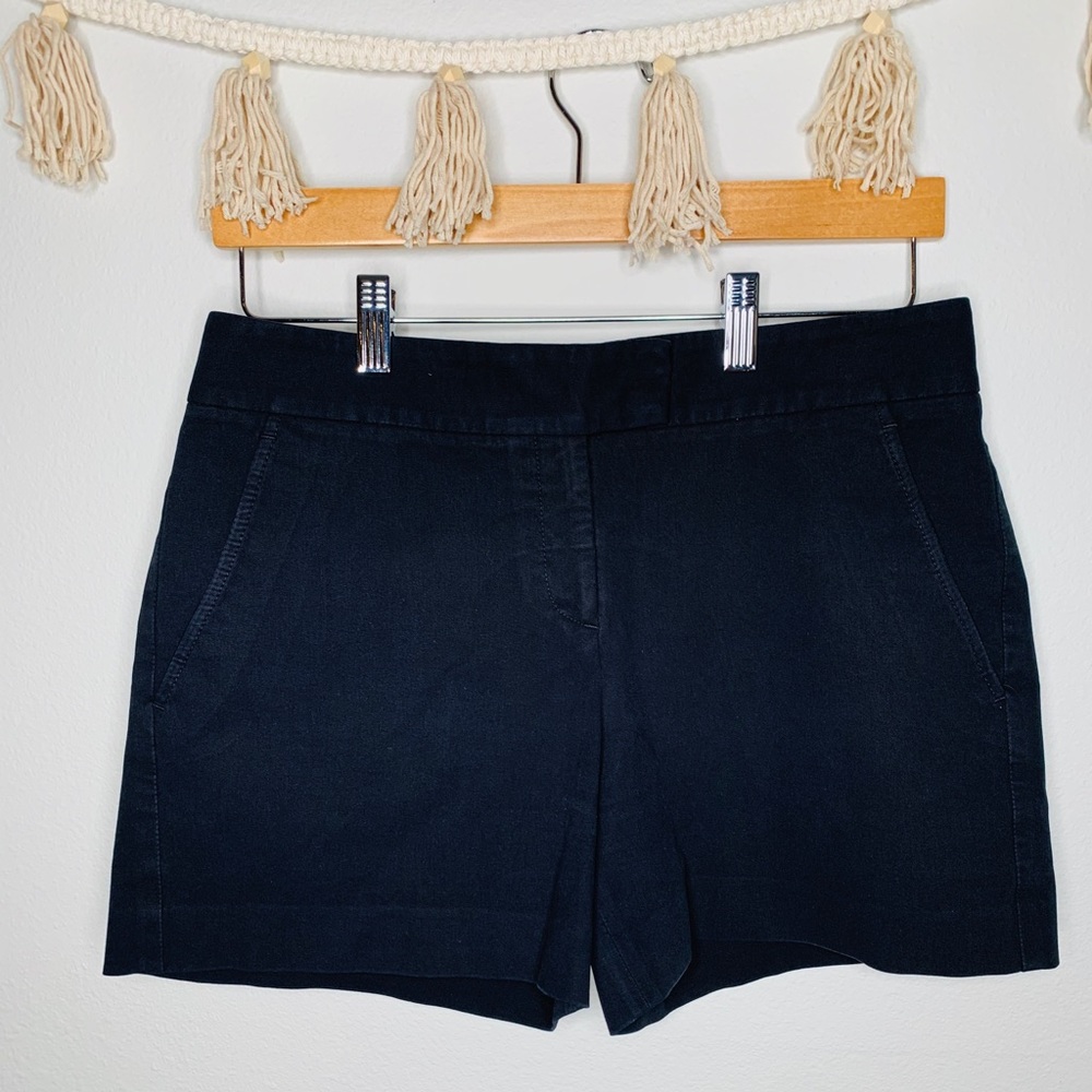 Theory Lynie NB Checklist Shorts Black Size 8